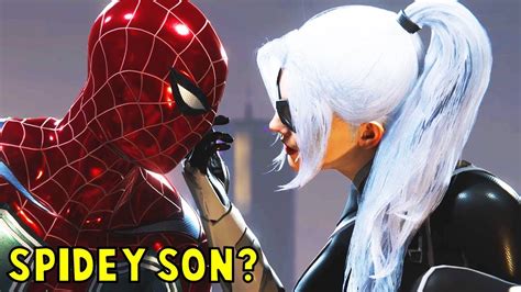 who is black cat's son in spider-man ps4